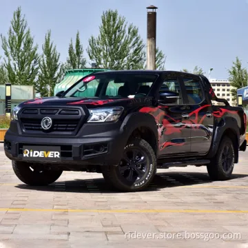 Ridever Dongfeng Rich6 Pickup EV 2022 350km Range Wholesale Left Hand Drive New Vehicle 0km Electric Used Car